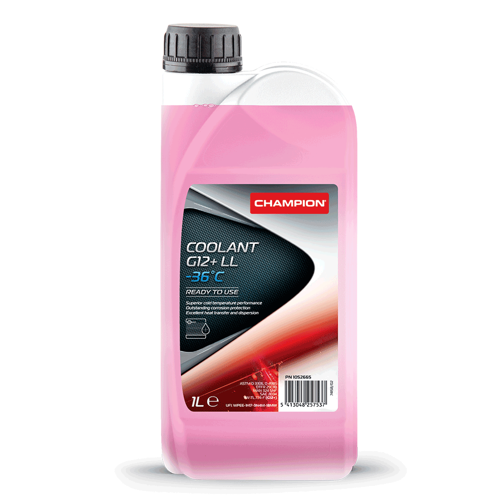 CHAMPION® Coolant -36°C G12+ LL 1 Ltr. Dose