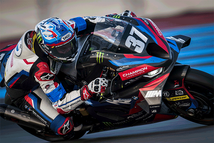 BMW Motorrad über Champion