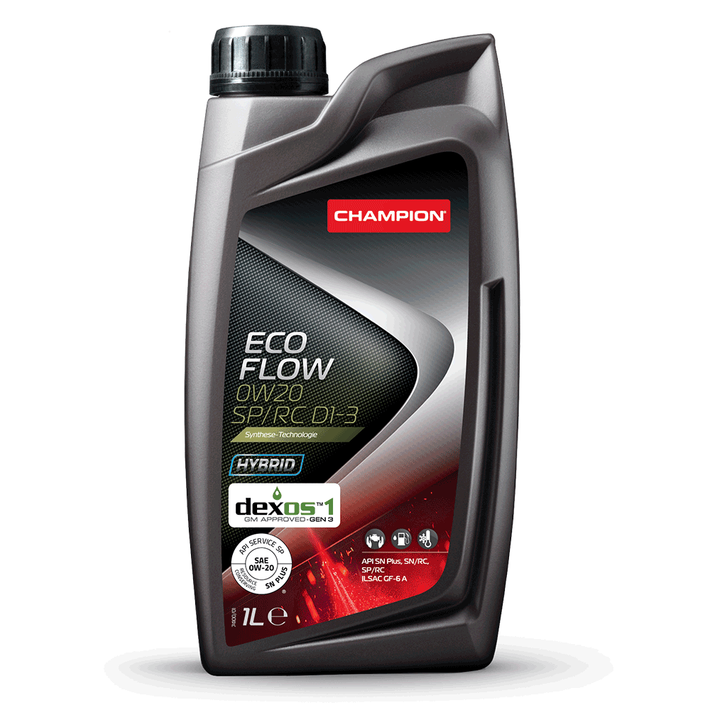 ZZZ CHAMPION® Eco Flow 0W-20 SP/RC D1-3 1 Ltr. Dose