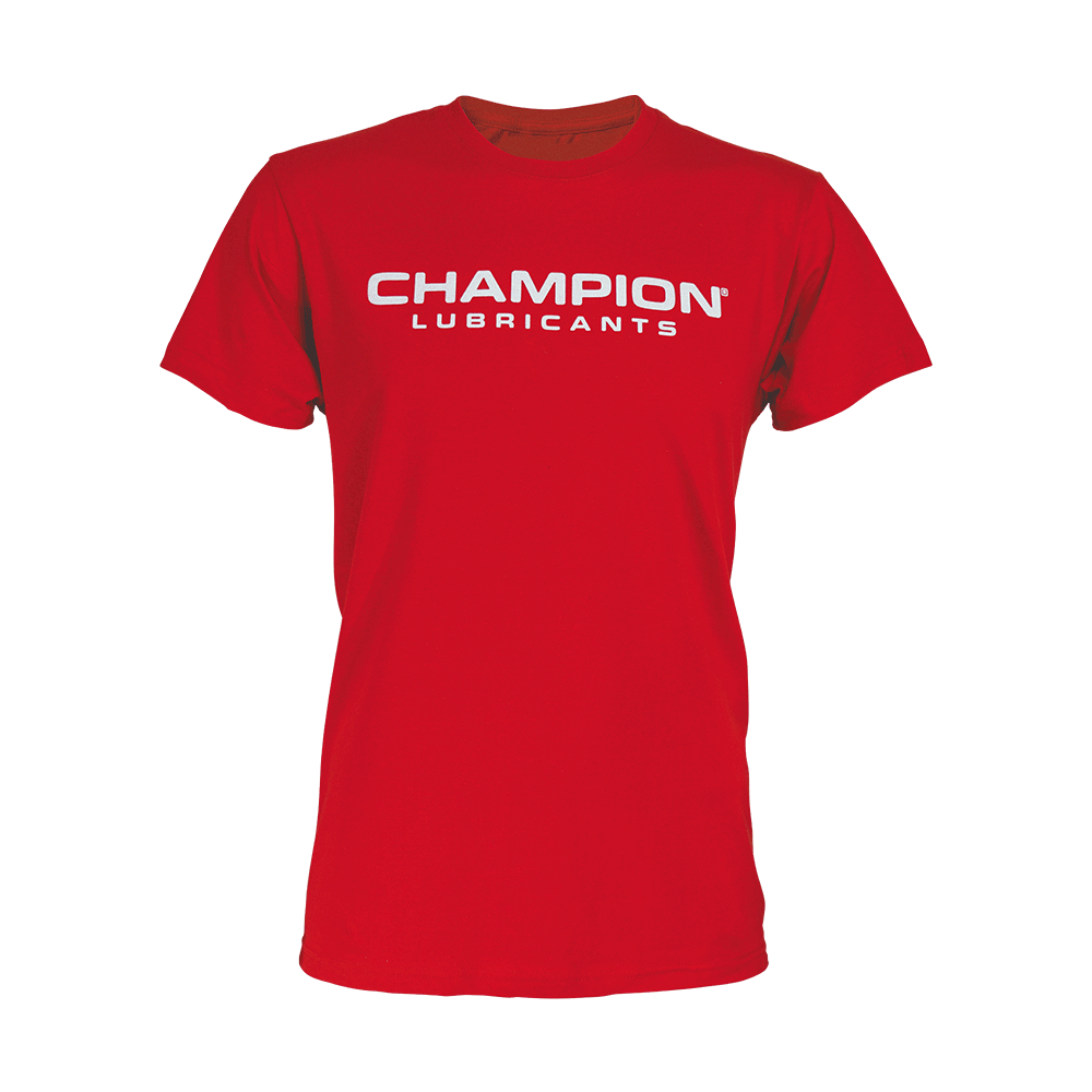CHAMPION® BA T-Shirt rot (L) Stück