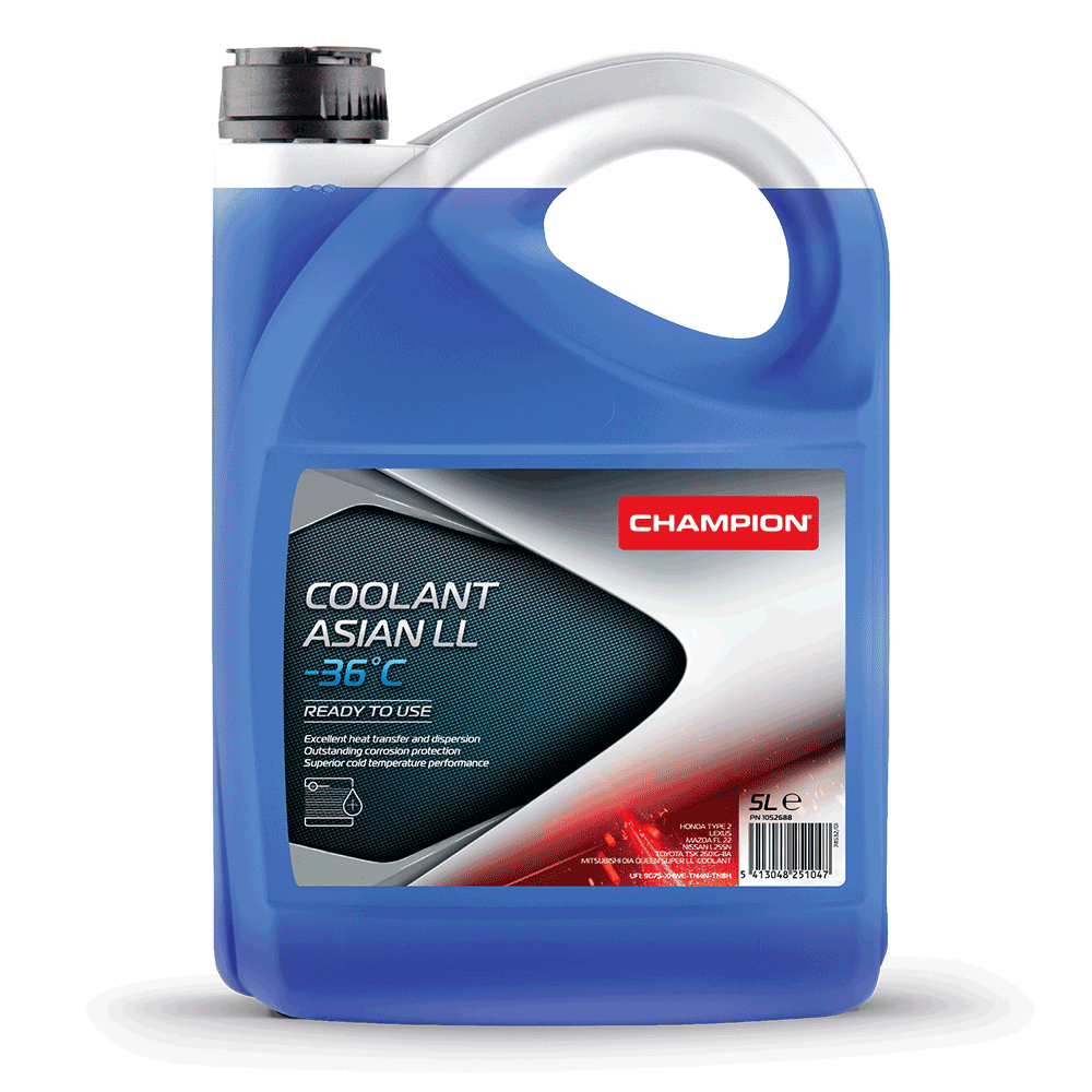 CHAMPION® Coolant Asian -36°C LL 5 Ltr. Kanne