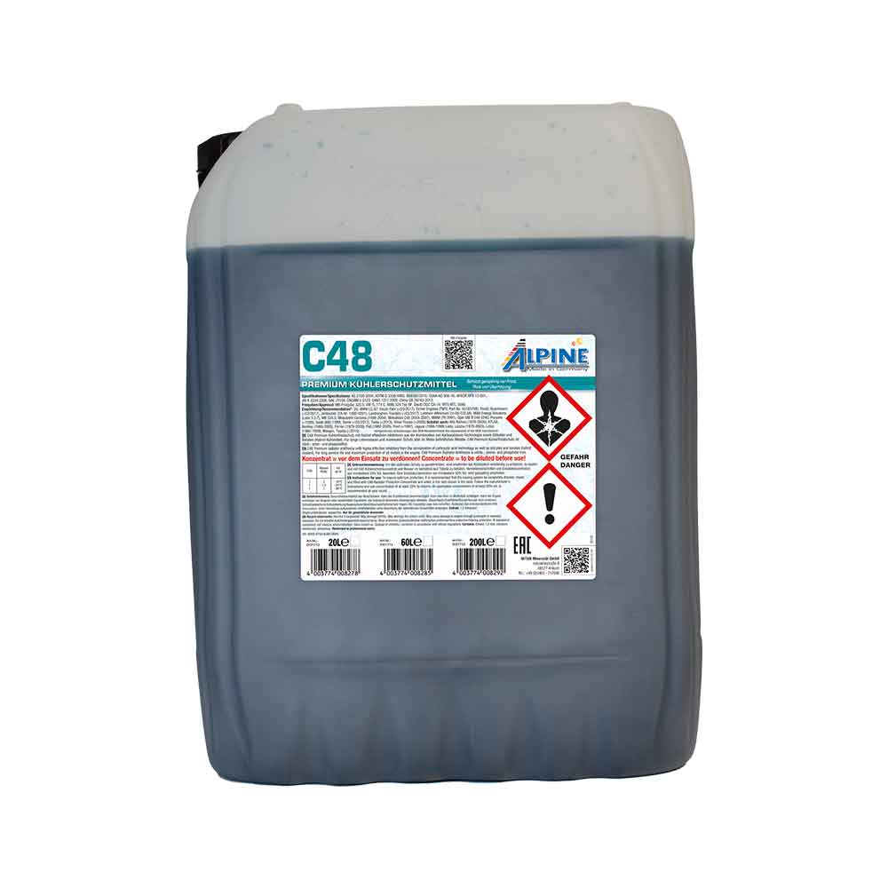 Alpine Kühlerfrostschutz C48 (blau/grün) 
