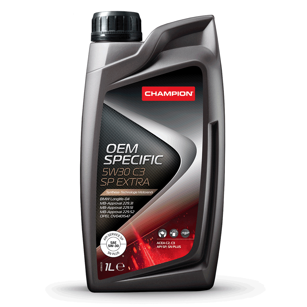 CHAMPION® OEM Specific 5W-30 C3 SP Extra 1 Ltr. Dose