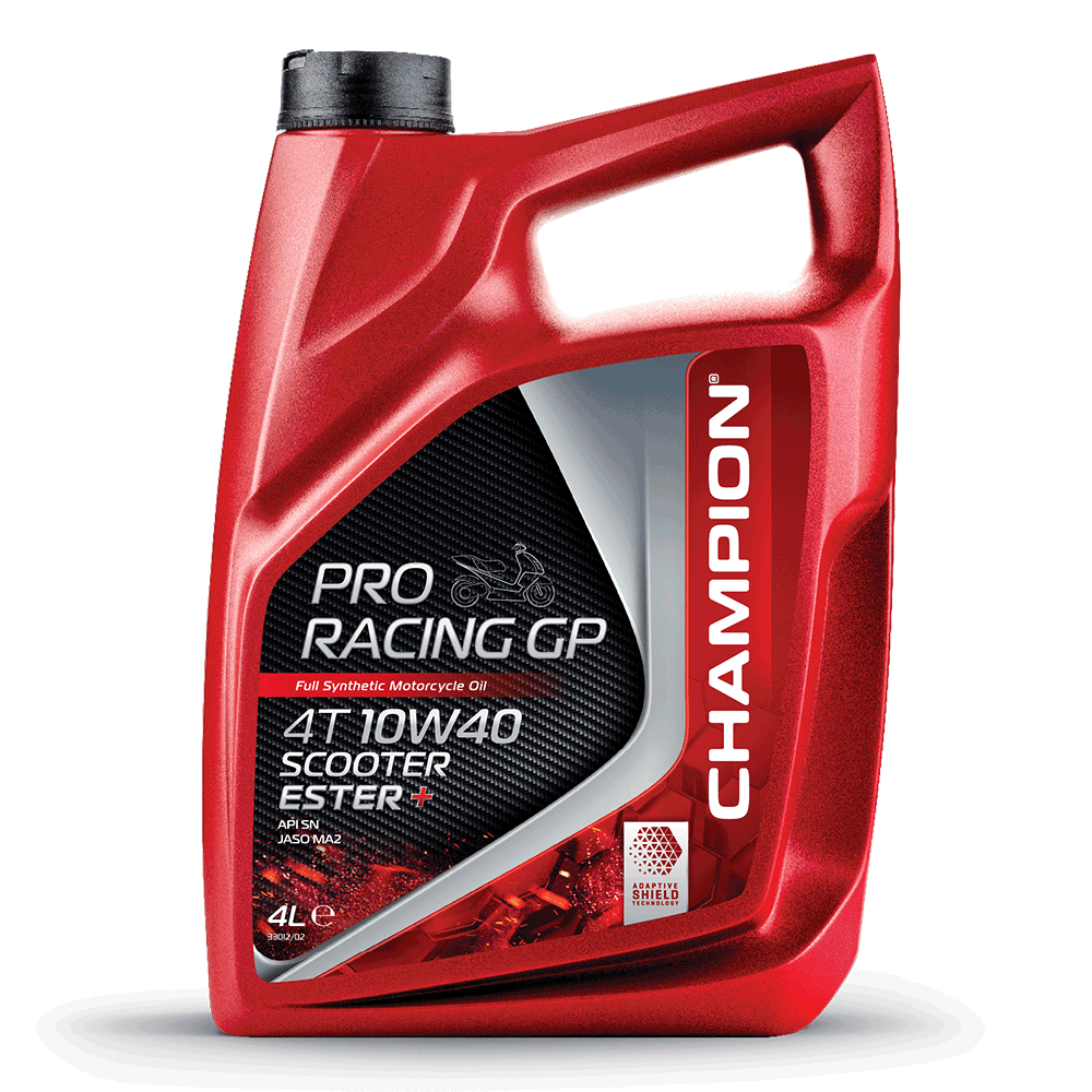 ZZZ CHAMPION® Pro Racing GP 4T 10W-40 Scooter 4 Ltr. Kanne