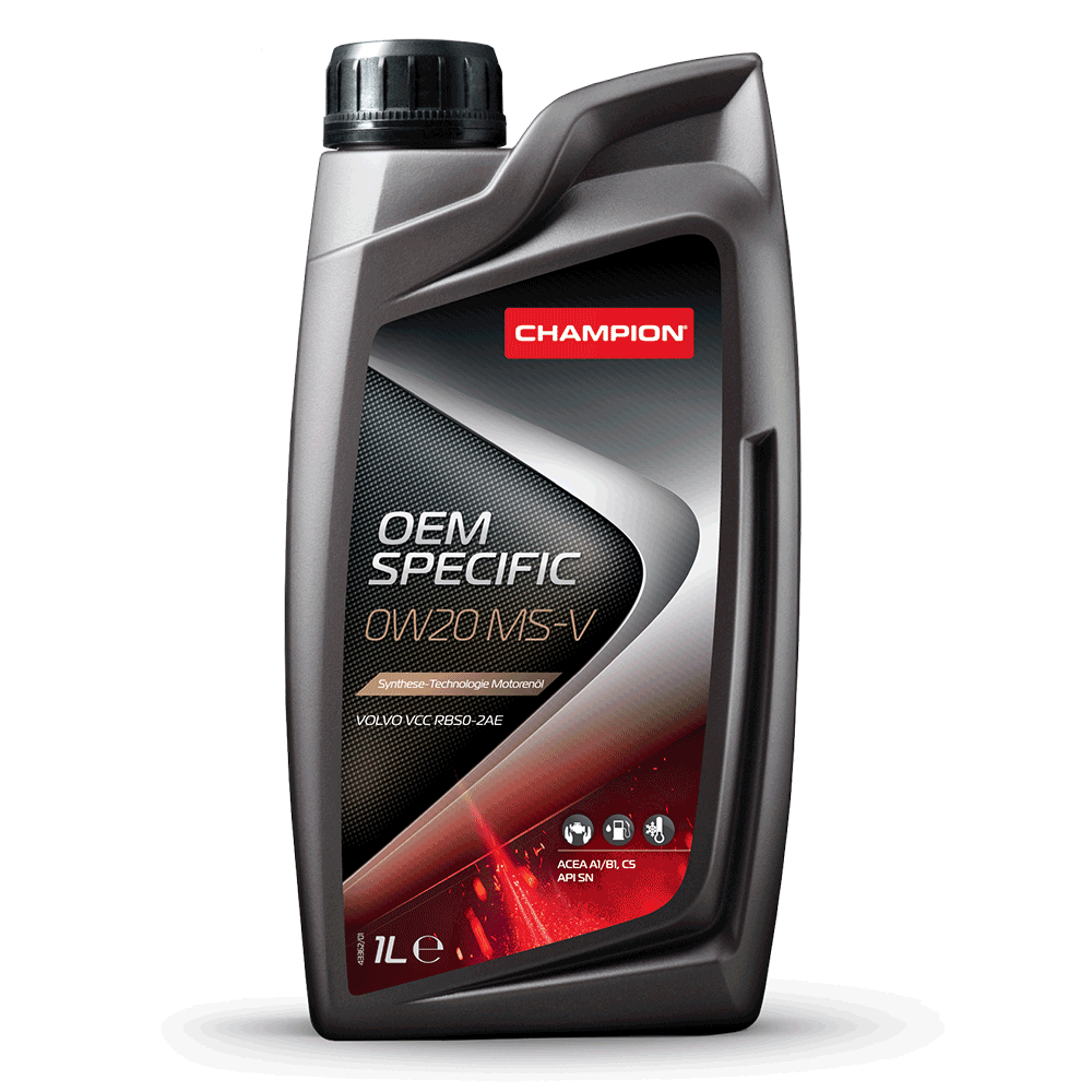 CHAMPION® OEM Specific 0W-20 MS-V 1 Ltr. Dose