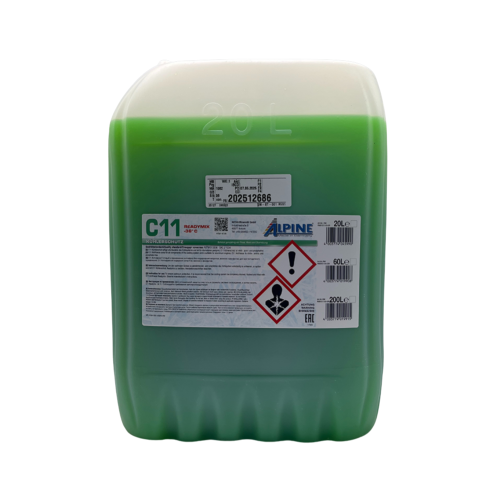 PR Readymix Kühlerfrostschutz C11 (grün) 20 Ltr. Kaniste