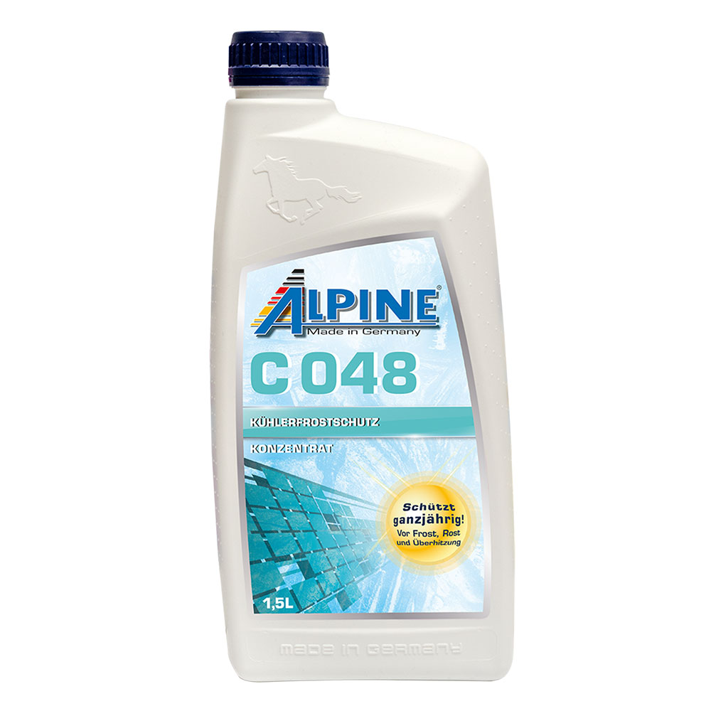 Alpine Kühlerfrostschutz C048 (blau/grün) 1,5 Ltr. Dose