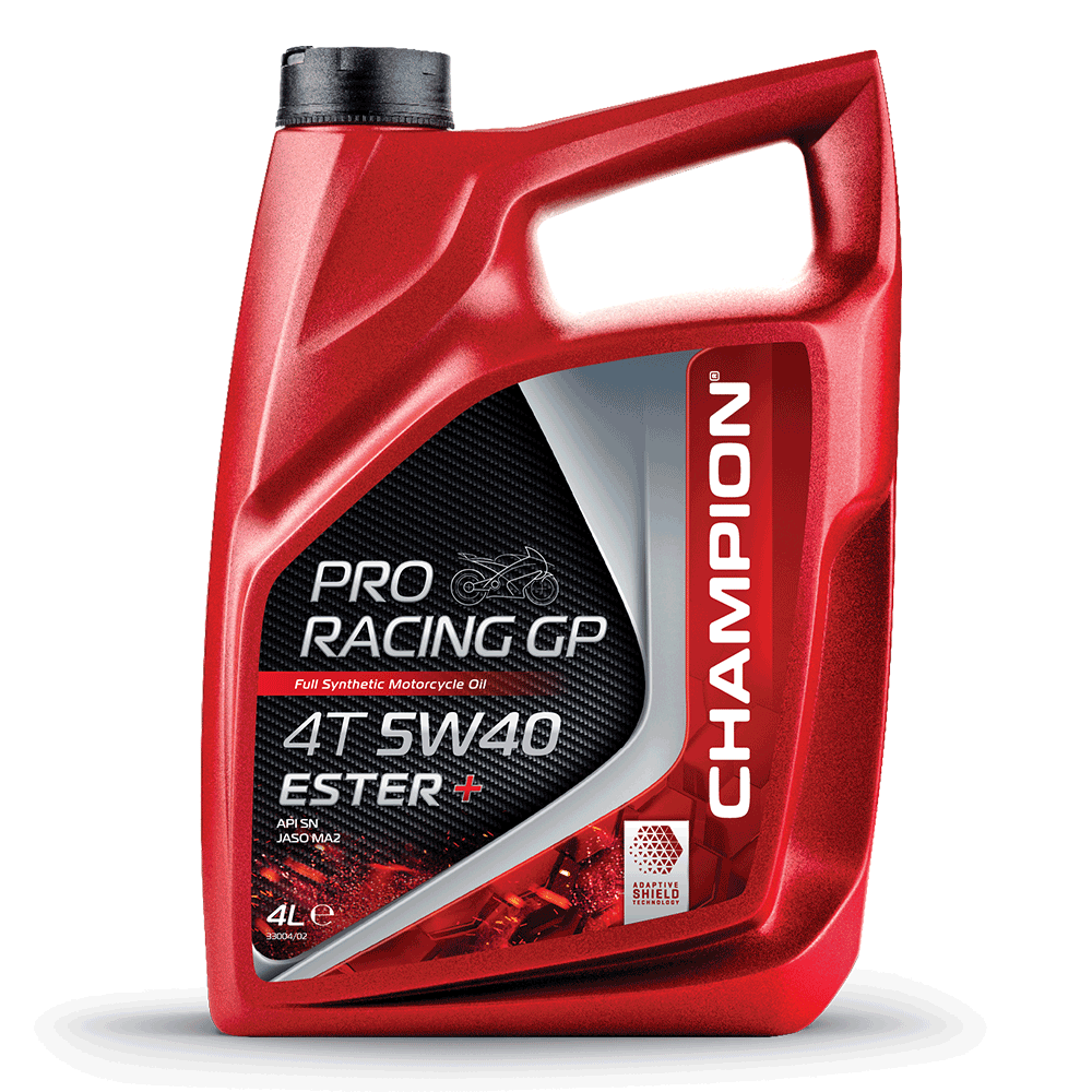 CHAMPION® Pro Racing GP 4T 5W-40 Ester+ 4 Ltr. Kanne