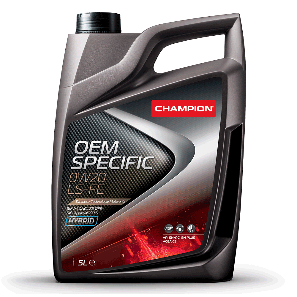 CHAMPION® OEM Specific 0W-20 LS-FE 5 Ltr. Kanne