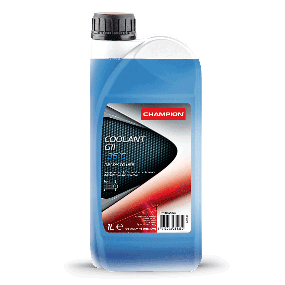 CHAMPION® Coolant -36°C G11 1 Ltr. Dose