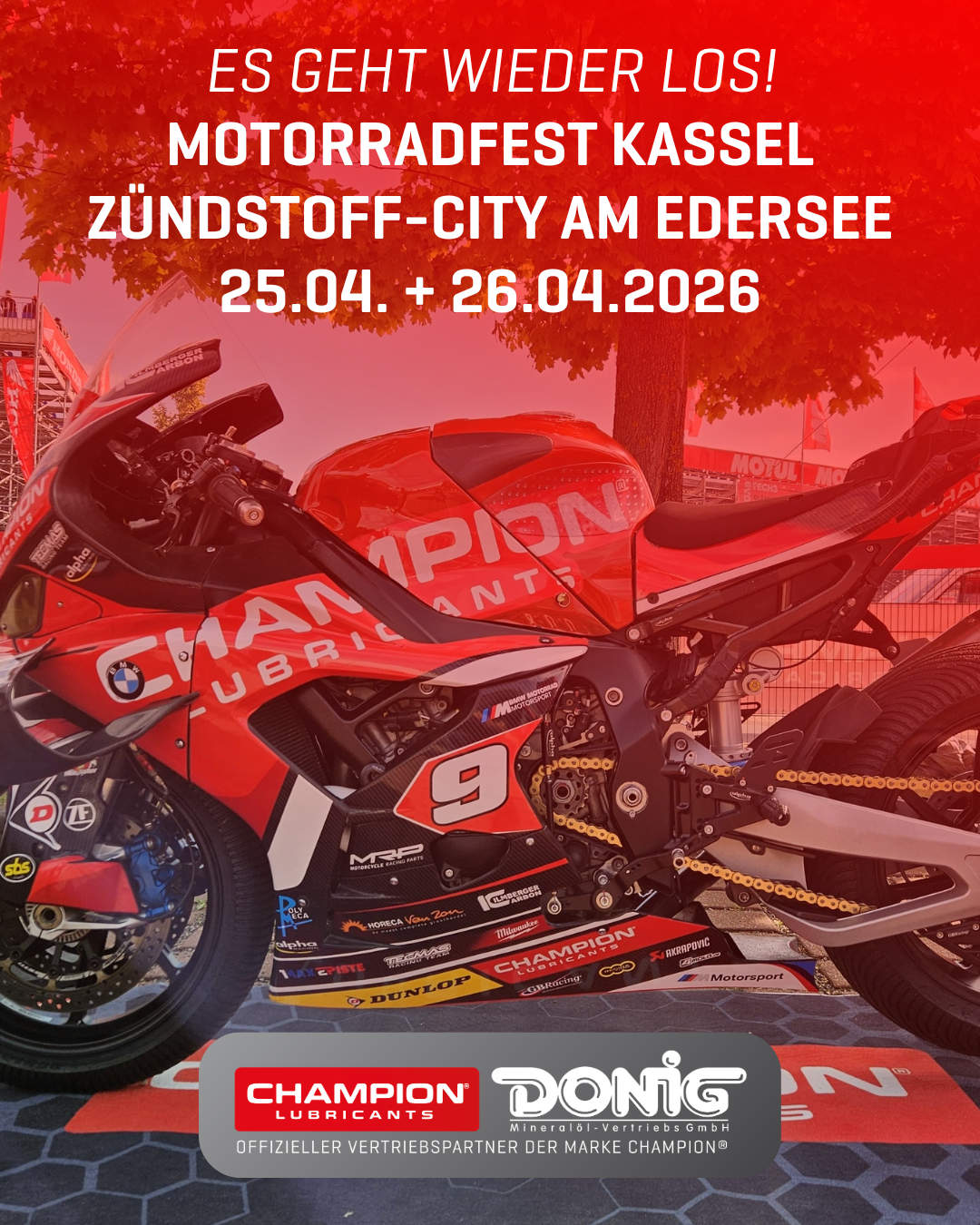 Motorradfest Kassel 2026: Gemeinsam in die neue Saison starten