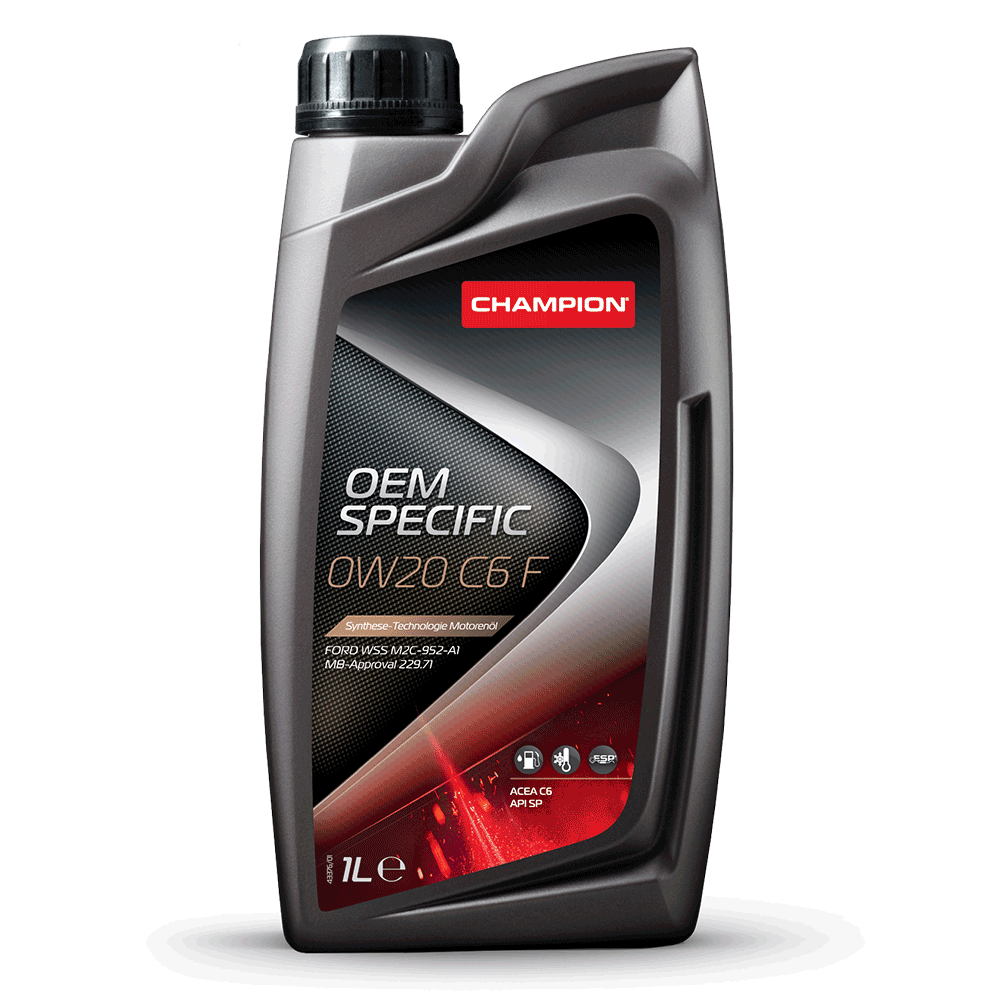 CHAMPION® OEM Specific 0W-20 C6 F 