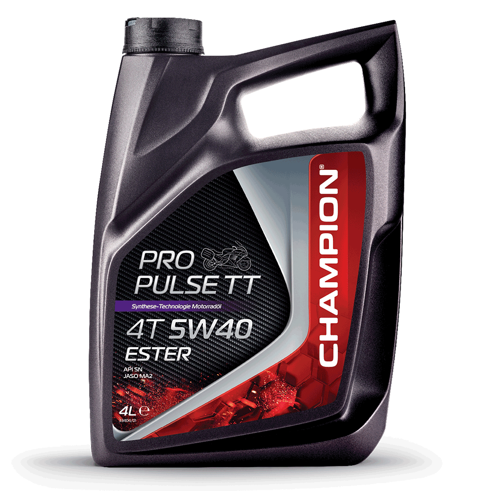 CHAMPION® Pro Pulse TT 4T 5W-40 Ester 4 Ltr. Kanne